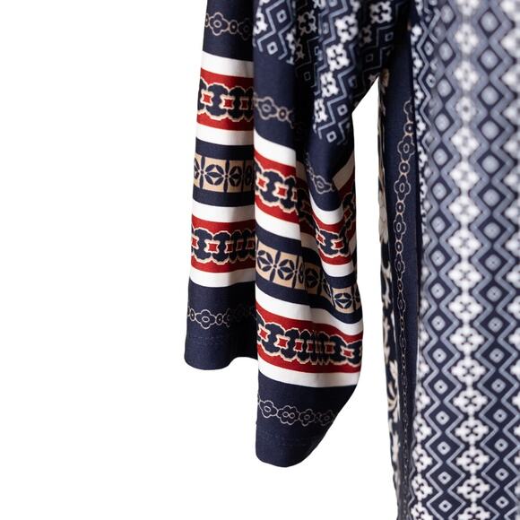 Shelby & Palmer Shift Striped Jersey Knit Dress 3X - Picture 7 of 8